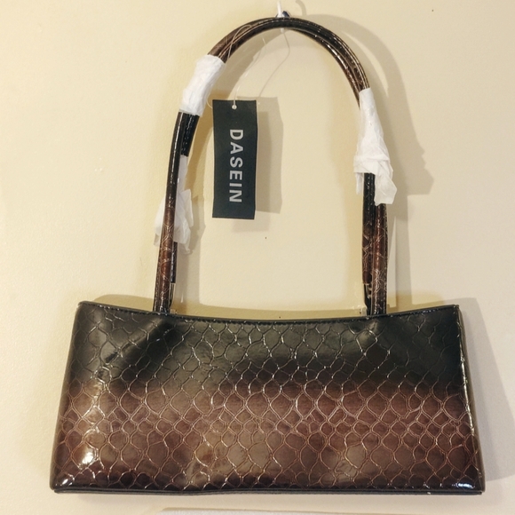 Dasein Handbags - Dasein Brown Patterned Handbag